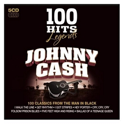100 Hits Legends – Johnny Cash auf 5 CDs