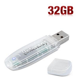 Druckerzubehoer.de: Intenso 32GB USB 2.0 Stick für 9,97 Euro + 5,97 Euro Versand + Gratisartikel