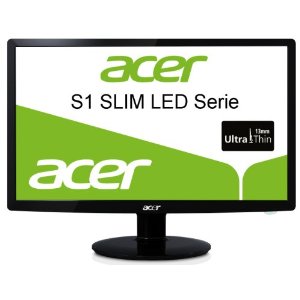 Acer S231HLbid 23 Zoll LCD-Monitor mit HDMI-Anschluss + Microsoft HD-3000 Webcam