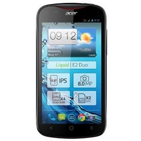 Acer Liquid E2 Duo Smartphone mit Dual-Sim-Funktion und Android 4.1