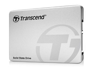 Transcend SSD370S interne SSD 1TB 2,5 Zoll SATA III MLC mit Aluminium-Gehäuse silber
