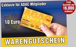 PEARL: 10 Euro-Gutschein ohne Mindestbestellwert für ADAC-Mitglieder