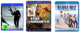 Neue Aktion auf Amazon: 4 Blu-rays kaufen – nur 3 bezahlen (nur diese Woche)