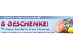 Eis.de: 20 Prozent Rabatt auf alle Artikel + diverse Gratisartikel zu jeder Bestellung
