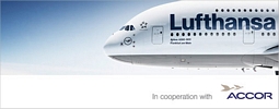 Lufthansa: 20 Euro-Gutschein in Kooperation mit Accor