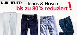 Neckermann: Jeans und Hosen bis zu 80 Prozent reduziert