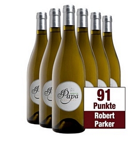 6 Flaschen Valdeorras DO Papa Godello 2012 für 6,66 Euro je Flasche (91 Parker-Punkte)