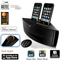 Altec Lansing Octiv Duo M202 Lautsprechersystem für iPod und iPhone