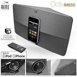 Altec Lansing Octiv M650 Lautsprechersystem für iPhone/iPod