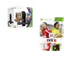 Amazon-Deal des Tages: Xbox 360 4 GB Kinect + FIFA12 + 50 Euro Gutschein für nur 294,99 Euro