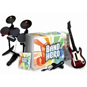 Band Hero inkl. Gitarre (Xbox360/Wii/PS3) ab 51,49 Euro
