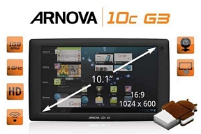 ARCHOS ARNOVA 10c G3 4GB  10,1 Zoll Tablet