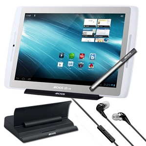 Archos 101 XS Turbo 25,7cm 10,1 Zoll 16GB Tablet mit passender Station + Stylus Pen