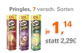 allyouneed: Pringles für nur 1,14 Euro pro Packung (keine Versandkosten ab 20 Euro Bestellwert)