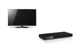 LG 42LS575S 42 Zoll 2D-TV + LG BP120 Blu-ray-Player