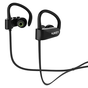 Aukey EP-B22 Sport Kopfhörer Bluetooth 4.1 In Ear Ohrhörer Stereo Headset wireless schweißabweisend für Joggen und Training