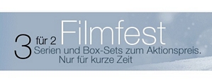 Amazon Filmfest – 3 für 2 – Serien und Boxen zum Aktionspreis