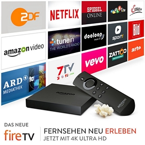 Das neue Amazon Fire TV mit 4K Ultra HD