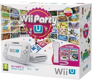 Nintendo Wii U – Konsole 8GB Wii Party U Basic Pack