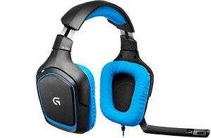 Logitech G430 Gaming Headset für PC und PS4 blau