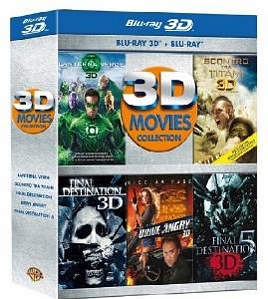3D Movies Collection mit 5 Filmen auf Blu-ray u.a. mit Kampf der Titanten