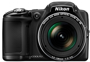 Nikon Coolpix L830 Digitalkamera mit 34-fach opt. Zoom