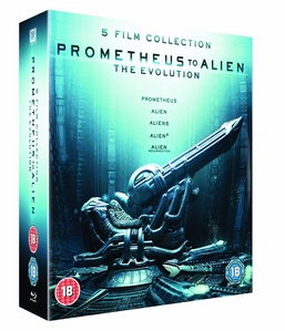 Prometheus to Alien: The Evolution Box Set (8-Disc Set) [Blu-ray]