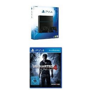 PlayStation 4 – Konsole Ultimate Player 1TB Edition inkl. 2 Controller [CUH-1216B] + Uncharted 4: A Thief’s End