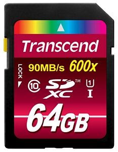 Transcend Ultimate SDXC 64GB Speicherkarte UHS-I/Class 10 (TS64GSDXC10U1)