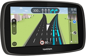 TomTom Start 50 Europe Navigationsgerät (5 Zoll, Lifetime Maps, Fahrspurassistent, Tap & Go, Schnellsuche, Karten von 45 Ländern Europas)
