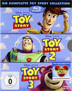 Toy Story 1 / Toy Story 2 / Toy Story 3 Disney 1 Pack [Blu-ray]