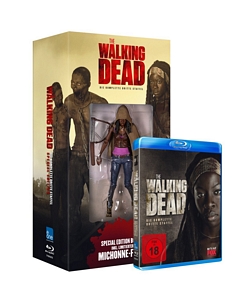 The Walking Dead – Die komplette dritte Staffel (inkl. Michonne Figur) [Blu-ray]