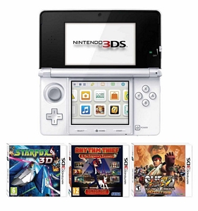 Amazon England: Nintendo 3DS-Bundle mit 3 Spielen