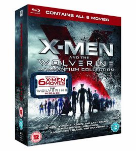 X-Men And The Wolverine Adamantium Collection [Blu-ray 3D + Blu-ray]