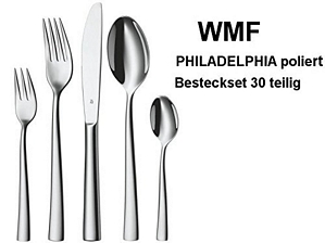 WMF Philadelphia Besteck (Wismar) 30-teilig poliert