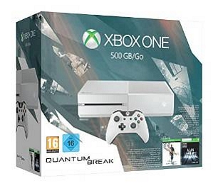 Xbox One 500GB Konsole – Bundle inkl. Quantum Break und Alan Wake Special Edition (weiß)
