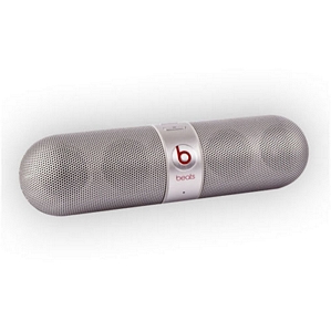 Beats by Dr. Dre Pill 2.0 Bluetooth Lautsprecher Multipairing USB 2.0 Silber