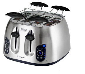 BEEM Blue Touch 4+ Toaster aus Metall