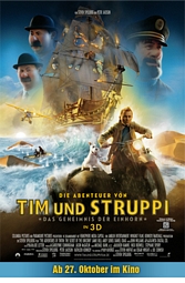 Kostenlos ins Kino: Die Abenteuer von Tim & Struppi – Das Geheimnis der Einhorn