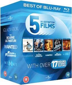 Blu-ray Action Starter-Pack (5 Filme) inkl. deutschem Ton