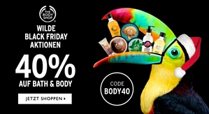 The Body Shop – 40 Prozent Rabatt auf Bath & Body