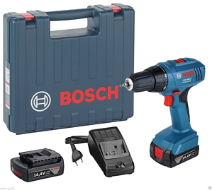 Bosch GSR 1440-LI Akku-Bohrschrauber inkl. Koffer + 2 Akkus 1.5Ah (06019A8405)