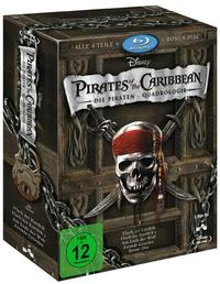 Pirates of the Caribbean – Fluch der Karibik – Die Piraten-Quadrologie (5 Blu-Rays) [Blu-ray]