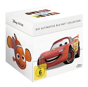Disney Pixar Collection mit insgesamt 17 Filmen auf Blu-ray