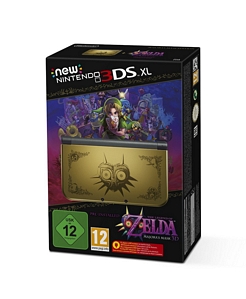 New Nintendo 3DS XL gold inkl. Legend of Zelda: Majora’s Mask