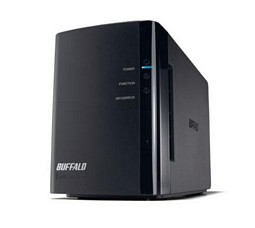 Buffalo LinkStation Duo 1TB (LS-WX1.0TL/R1-EU) NAS Netzwerkfestplatte