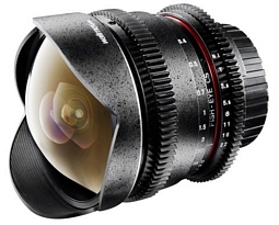 Foto- und Video-Objektiv Walimex pro 3,8/8 mm C/AF Fish-Eye