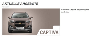 Chevrolet: Große Rabatte auf Neuwagen (Abverkauf)