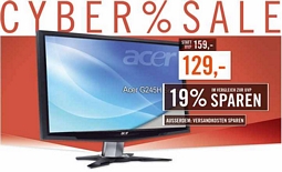 Acer G245HQbid 24 Zoll LCD-Monitor
