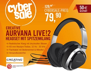 Creative Aurvana Live!2 Headset